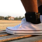 Male,Prisoners,Attached,To,An,Electronic,Monitoring,(em),Ankle,Were